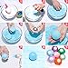Bath Bomb Mold Set 351Pcs with 3 Size Metal Molds, Measuring Cups, Spray Bottle, Wrap Papers & Bags, Rubber Bands, Stickers, and Gift Bags for Making as Many DIY Bath Bombs as You Like.