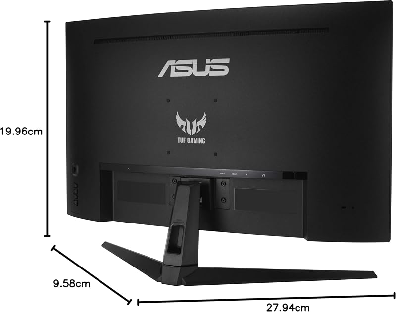 TUF VG328H1B - Monitor curvo gaming de 32'' FullHD (1920x1080, 165 Hz, 1 ms, 16:9, 1500R, ELMB, FreeSync Premium, HDMI) Negro