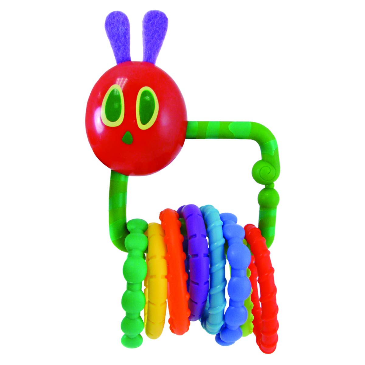very hungry caterpillar teether rattle