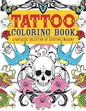 Tattoo Coloring Book: A Fantastic Selection of Exciting Imagery (Chartwell Coloring Books)