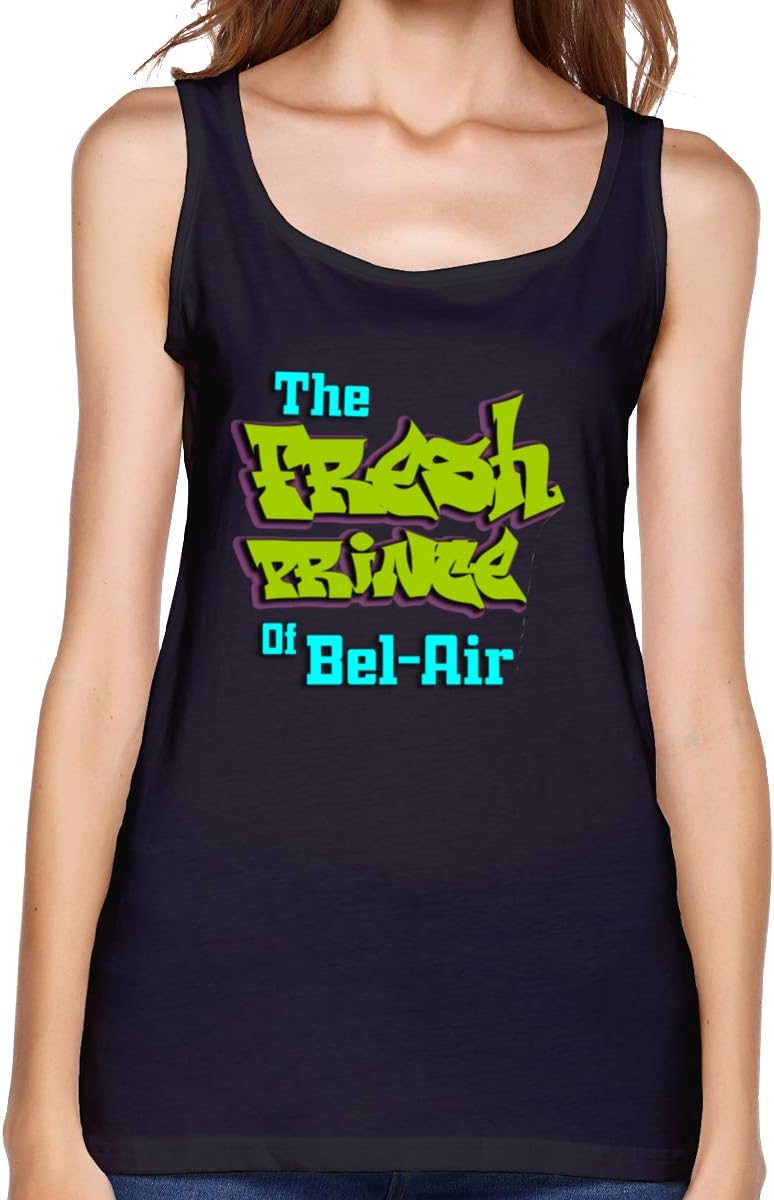 Lichang The Fresh Prince of Bel-Air Womens Sleeveless Casual Tank Top Basic Blouse Summer
