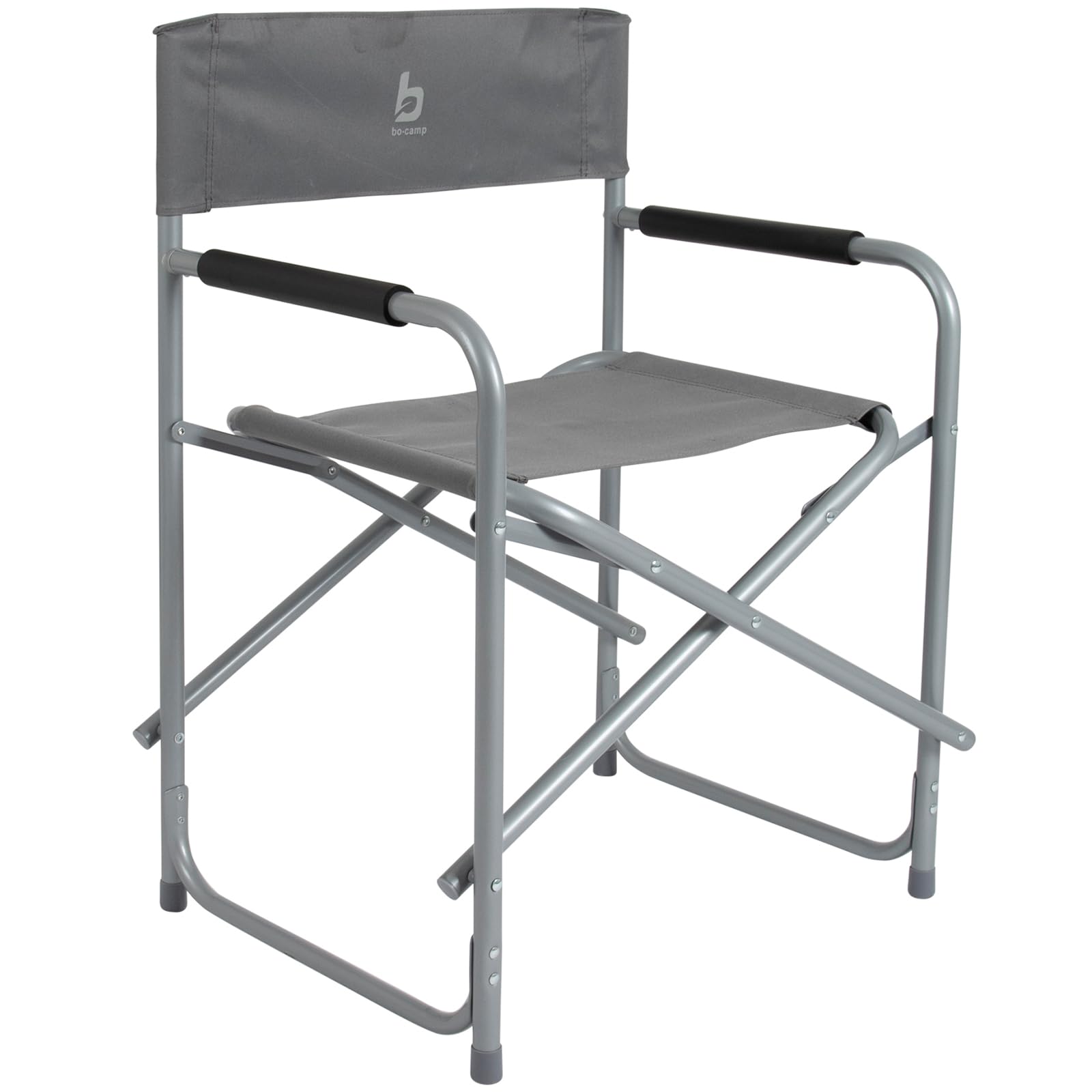 Bo-Campo Directors' chair 600D steel grey