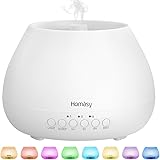 Tenswall Humidificador Ultrasónico 400ml, Difusor de Aromaterapia ...