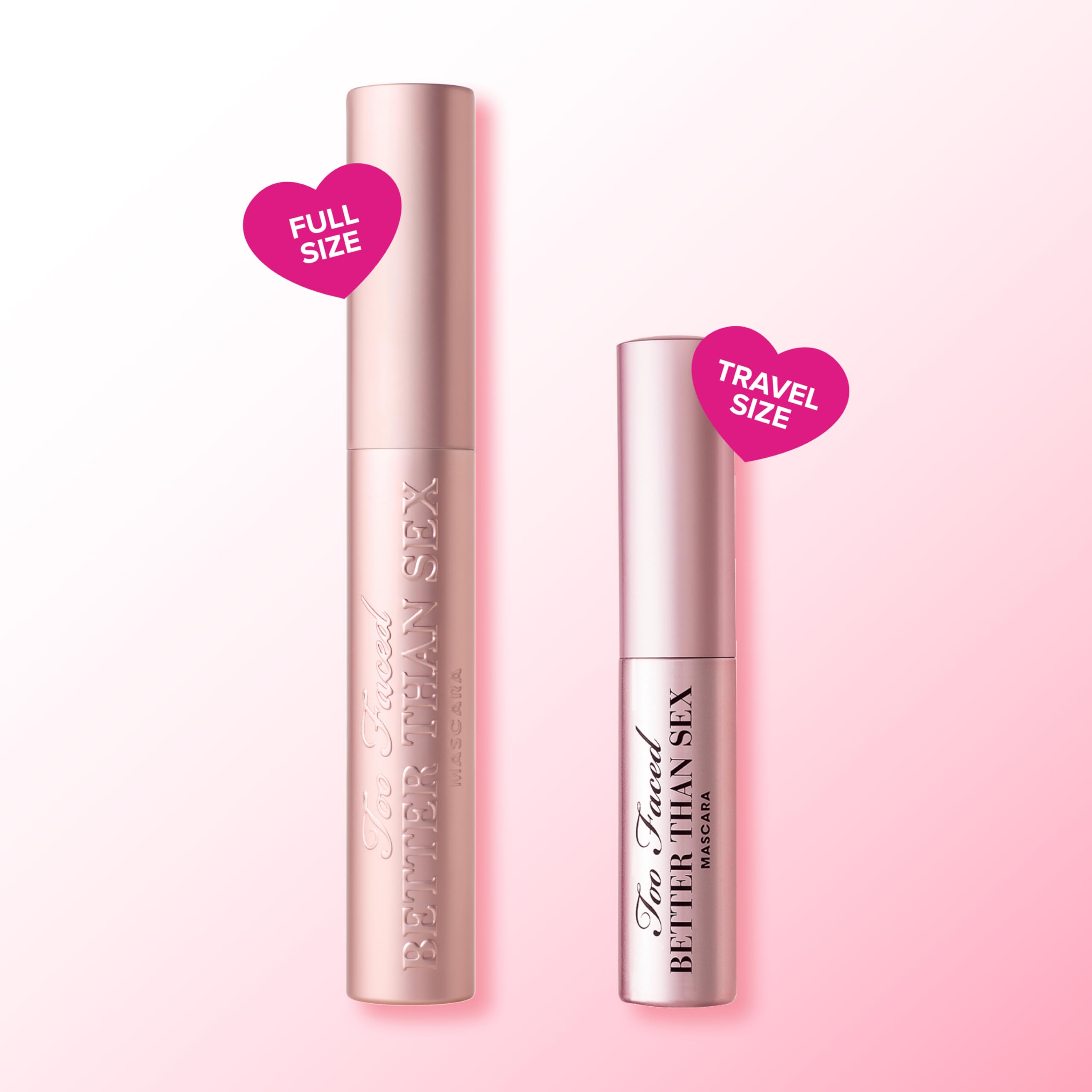 Too Faced Better Than Sex Volumizing Mascara | Dramatic Volume + Length | Cruelty Free