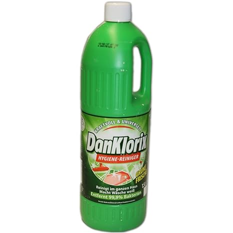 DanKlorix Hygiene Reiniger Grüne Frische (1,5 Liter Flasche)