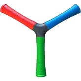 HECOstix RGB Hand Eye Coordination Training Tool &ndash; Reaction Time &amp; Reflexes | Removable Color-Coded Legs, Lightweight 7oz, Waterproof, EVA Foam, Multi-Sport, Solo or Partner Drills, All Skill Levels