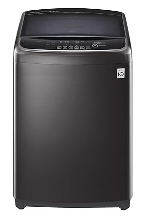 LG 18 Kg Inverter Wi-Fi Fully-Automatic Top Loading Washing Machine (THD18STB, Black STS)