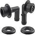 Topkidame 53013360AA PCV CCV Vent Valve Elbow & Grommet Set 53030497 PCV Valve Elbow Kit Fits for Jeep Grand Cherokee 4.0L 2000-2004
