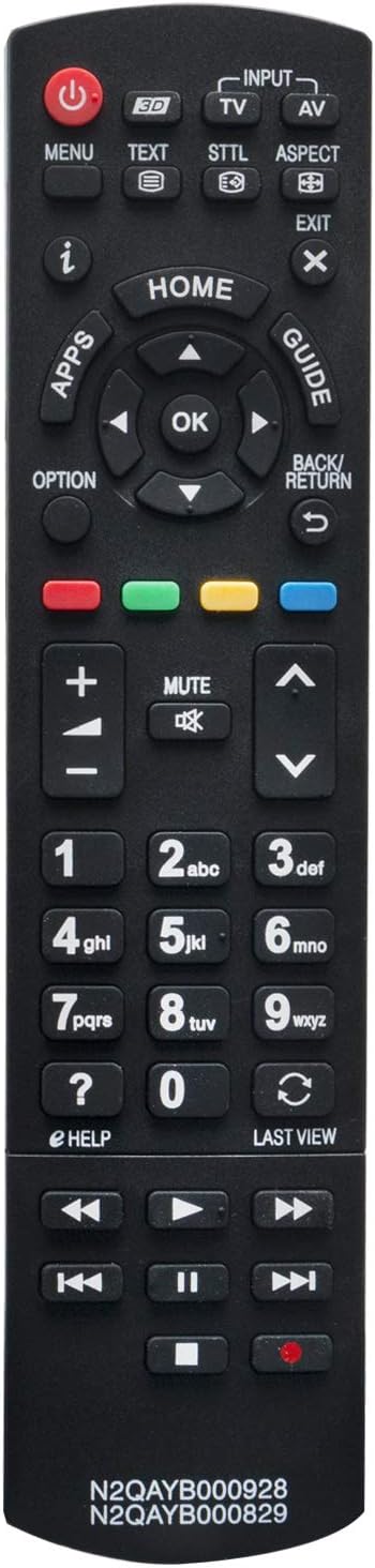 ALLIMITY N2QAYB000928 N2QAYB000829 Remote Control Replace for Panasonic Vier Smart TV TX-39ASX659 TX-40AXW634 TX-47ASE650 TX-47ASR750 TX-39ASW754 TX-40AX630E TX-55AXW634 TX-60ASR650 TX-P50ST60Y - Image 3