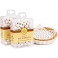 Mrs. Anderson's Baking Ceramic Pie Crust Weights, 270 Count, Natural Stoneware, For Blind Baking Pie Crusts And Tart Shells W