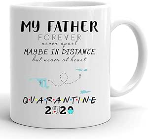 Amazon.com | Quarantine Father's Day Coffee Mug for Dad All State