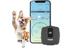 Waggle RV/Dog Safety Temperature & Humidity Sensor | Wireless Pet Monitoring System | Cellular Instant Alerts on Temp/Humidit