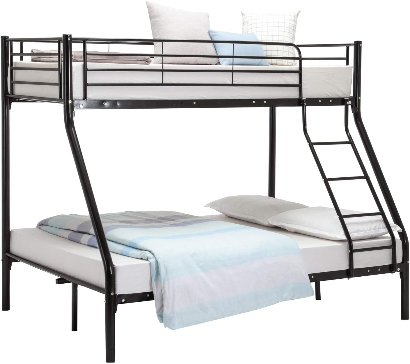 Panana Triple Bunk Bed 3FT Single 4FT6 Double Metal Bed Frame available