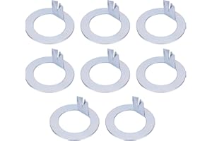 Shliyitx 8 pcs 1" Trailer Wheel Spindle Washer Compatible with EZ Lube Axles 2000-7000 Lb Replacement Spindle Tang Washer EZ Lube Spindle for 2K to 7K
