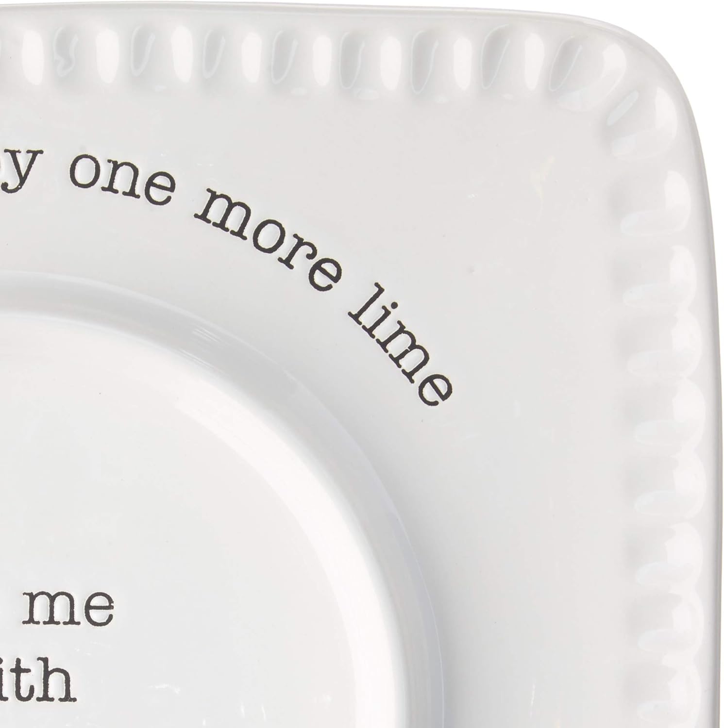 | Mud Pie Lime and Salt Rimmer Margarita Set, White: Rimming Salts & Sugars