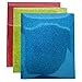 Rozzy Crafts 18 Sheet Pack of Glitter Heat Transfer Vinyl HTV - Each Sheet 12 in x 10 in