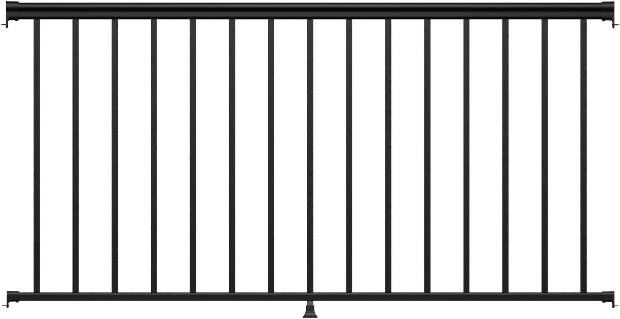 Ultimate Aluminum 8' Level Rail Kit - Black Fine Textured