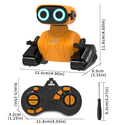 KaeKid Robots for Kids, Remote Control Robot Toys with LED