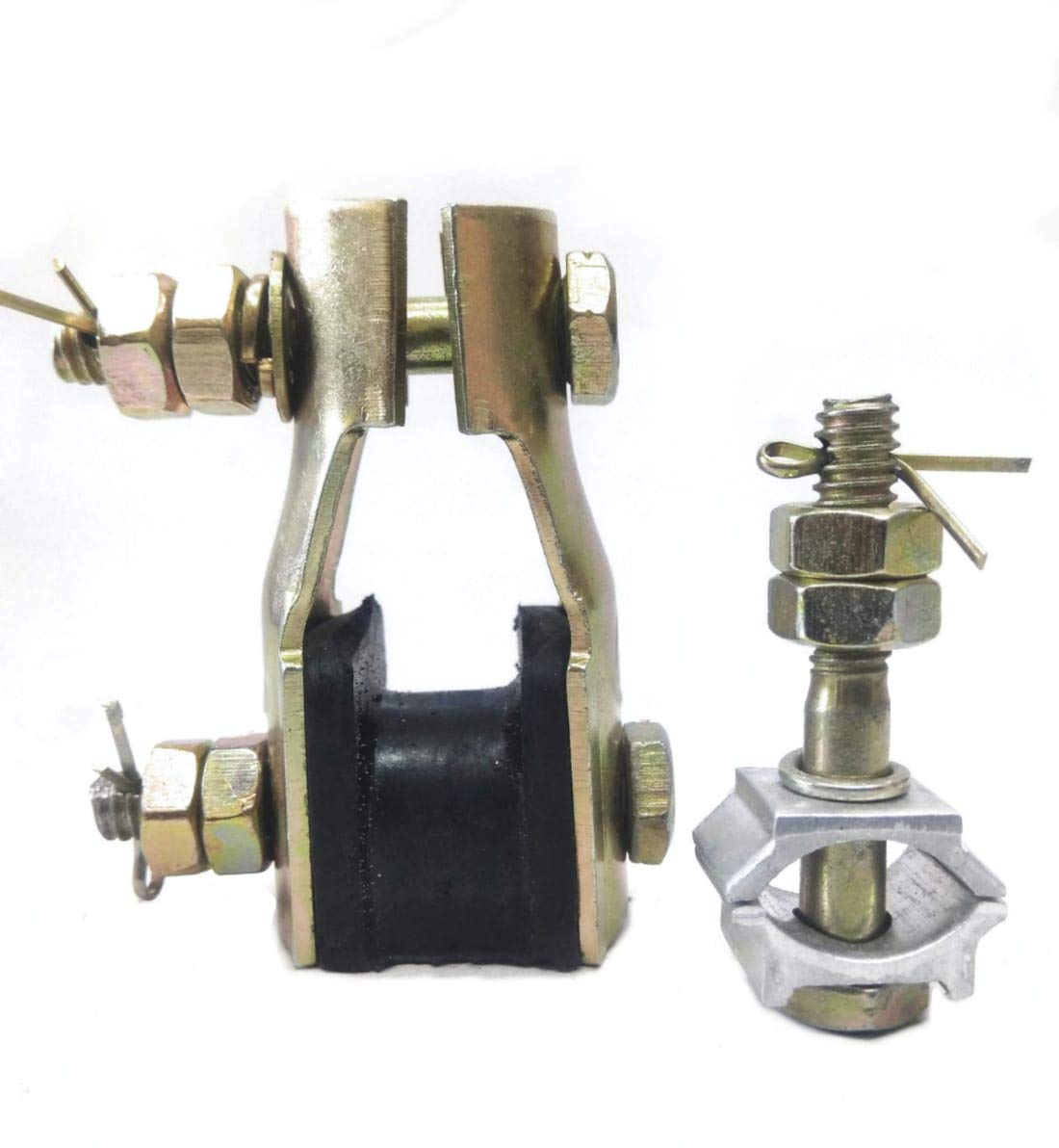 HappyStore Ceiling Fan Clamp Heavy Duty Steel & Rubber Clamp with