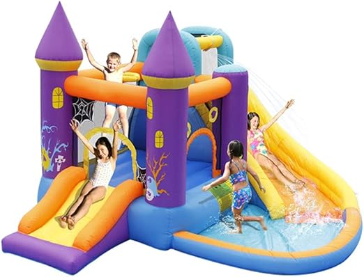 inflatable bouncers with slide