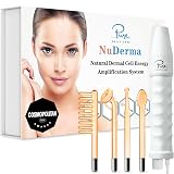 Pure Daily Care NuDerma Handheld Skin Therapy Wand Machine w/Neon – Anti-Aging - Skin Tightening - Wrinkle Reducing - Dark Circles – Clarifying - Hair & Scalp Stimulator