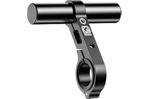 BRCOVAN Aluminum Alloy Handlebar Extender Extensions with 4'' Long Cross Bar, Fit Handlebars 0.875'' / 1'' / 1.125'' / 1.26'' in Diameter, for Bike Bicycle Motorcycle Scooter ATV