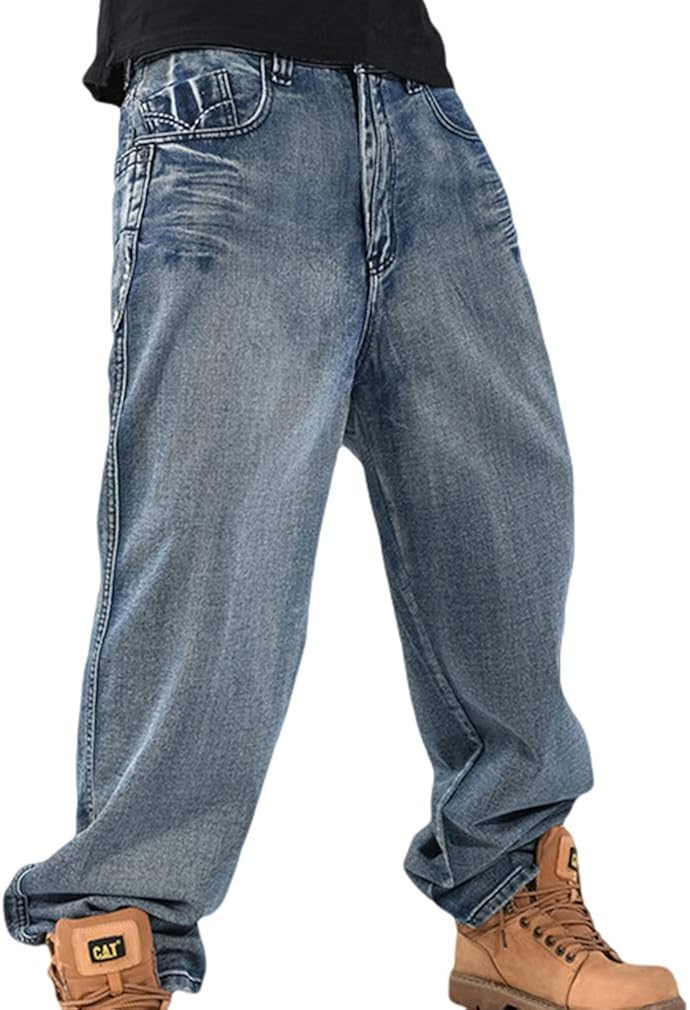 pantaloni larghi per uomo hip hop