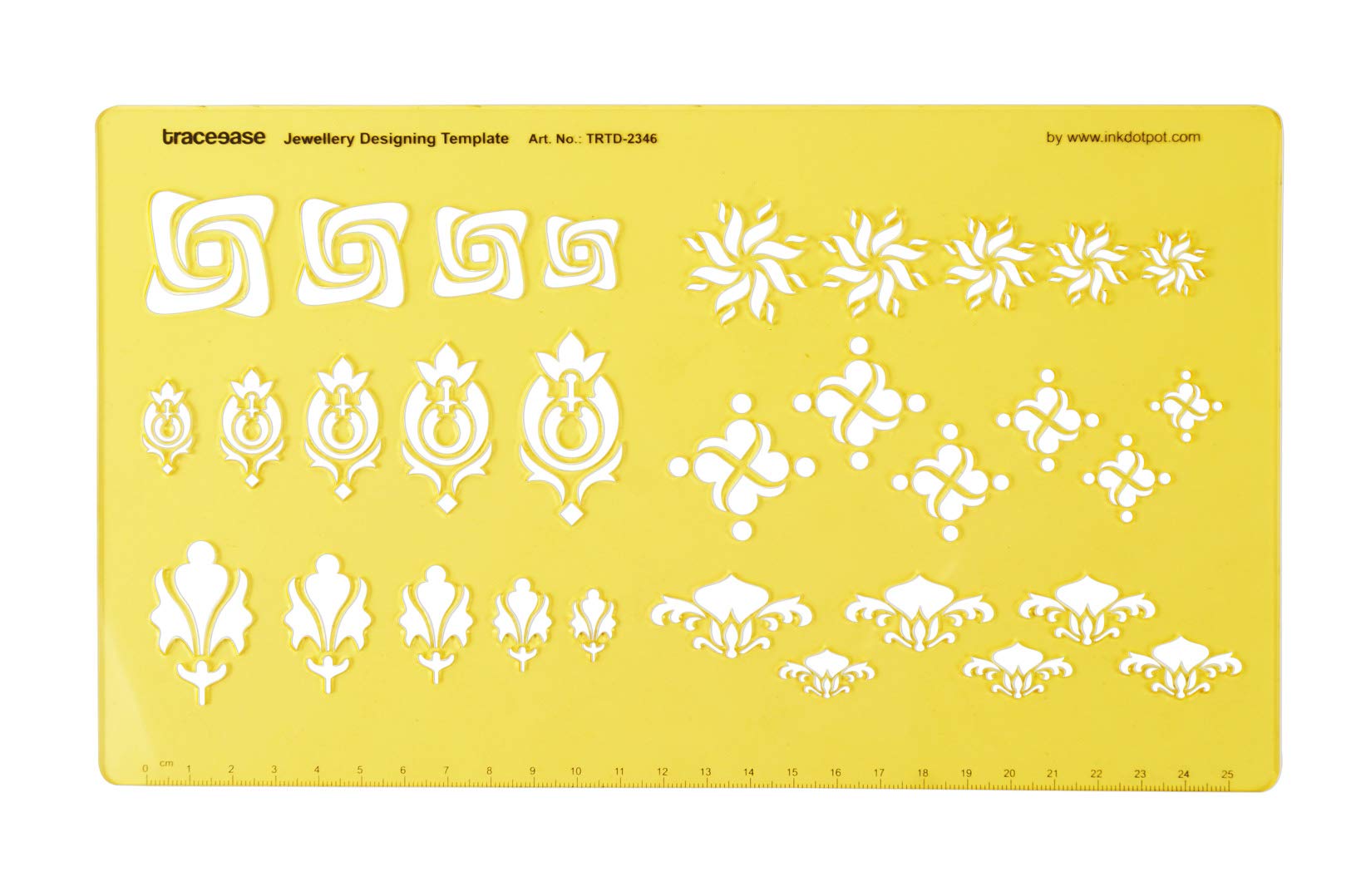 Traceease Multiple Motifs Designs Jewelry Templates Drafting Tools Jewellery Designing Stencils