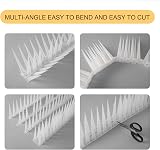OFFO Bird Spikes High 10cm Anti Pigeon Spikes 2.4m Frosted Clear view 6