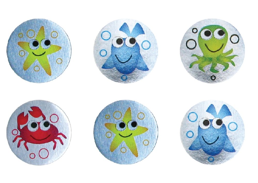 SuperStickers Solutions Metallic Reward Stickers - Silver (Pack of 54), DBS200