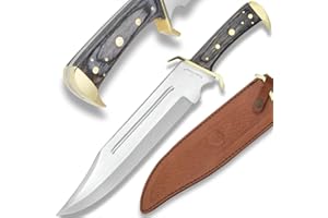 Timber Rattler Western Outlaw Bowie Knife