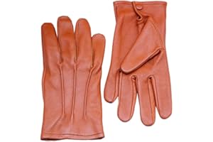 LEATHER LH HANDS "NA" Men's Dress Driving Genuine Sheep Leather Unlined Gloves