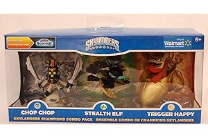 ACTIVISION Skylanders Imaginators Champions Combo Pack (Chop Chop, Stealth Elf, and Trigger Happy)