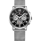 Amazon.com: Tommy Hilfiger Men's 1790877 Silver-Tone Stainless Steel Watch  : Clothing, Shoes \u0026 Jewelry