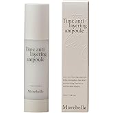 Morebella Time Anti-Layering Ampoule – High-Potency Korean Serum for Radiance, Firmness & Deep Hydration – Luxury K-Beauty Treatment