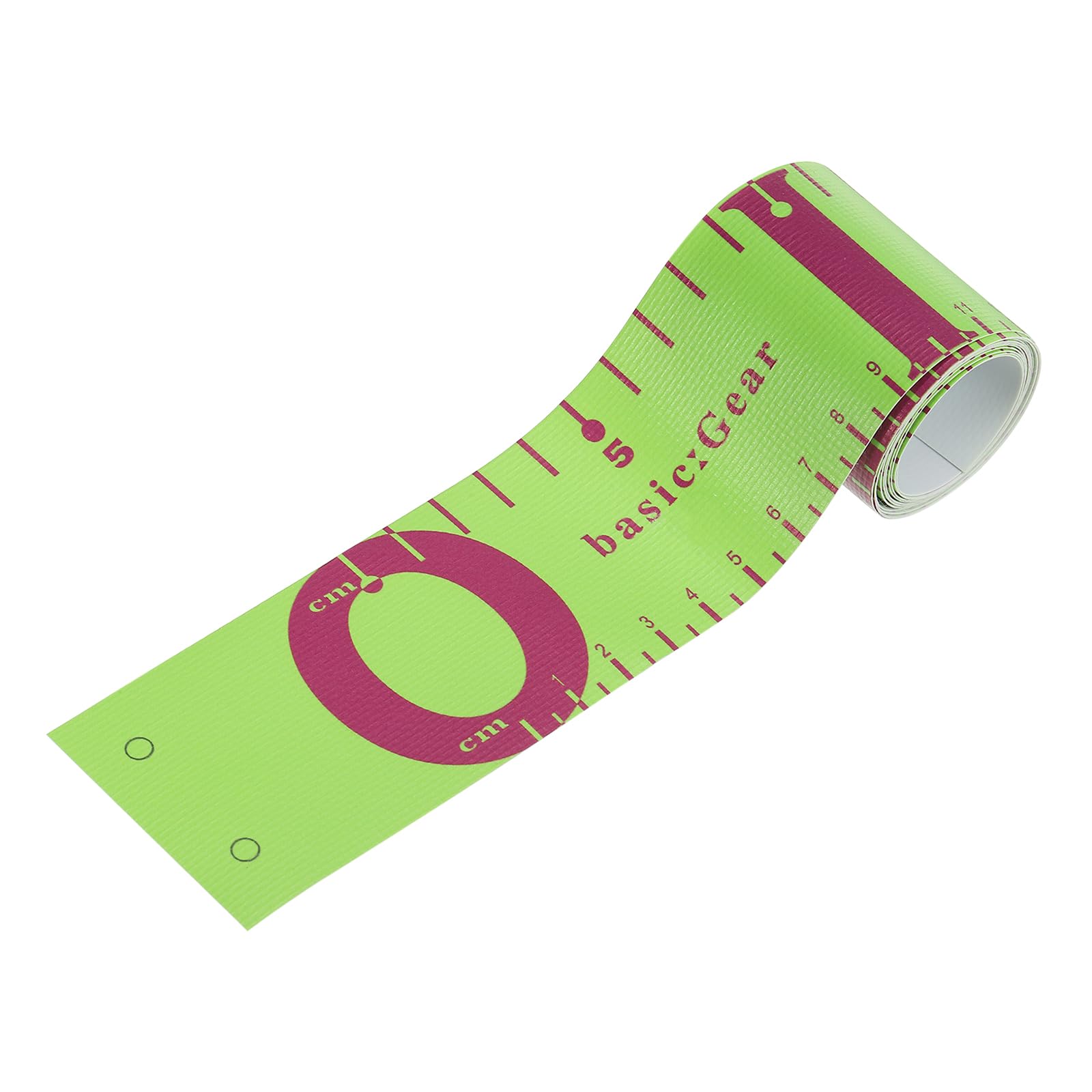 PATIKIL Fish Ruler 120cm, Waterproof Fish Measuring Tape for Boat Fishing Kayak Workbench, Green Red