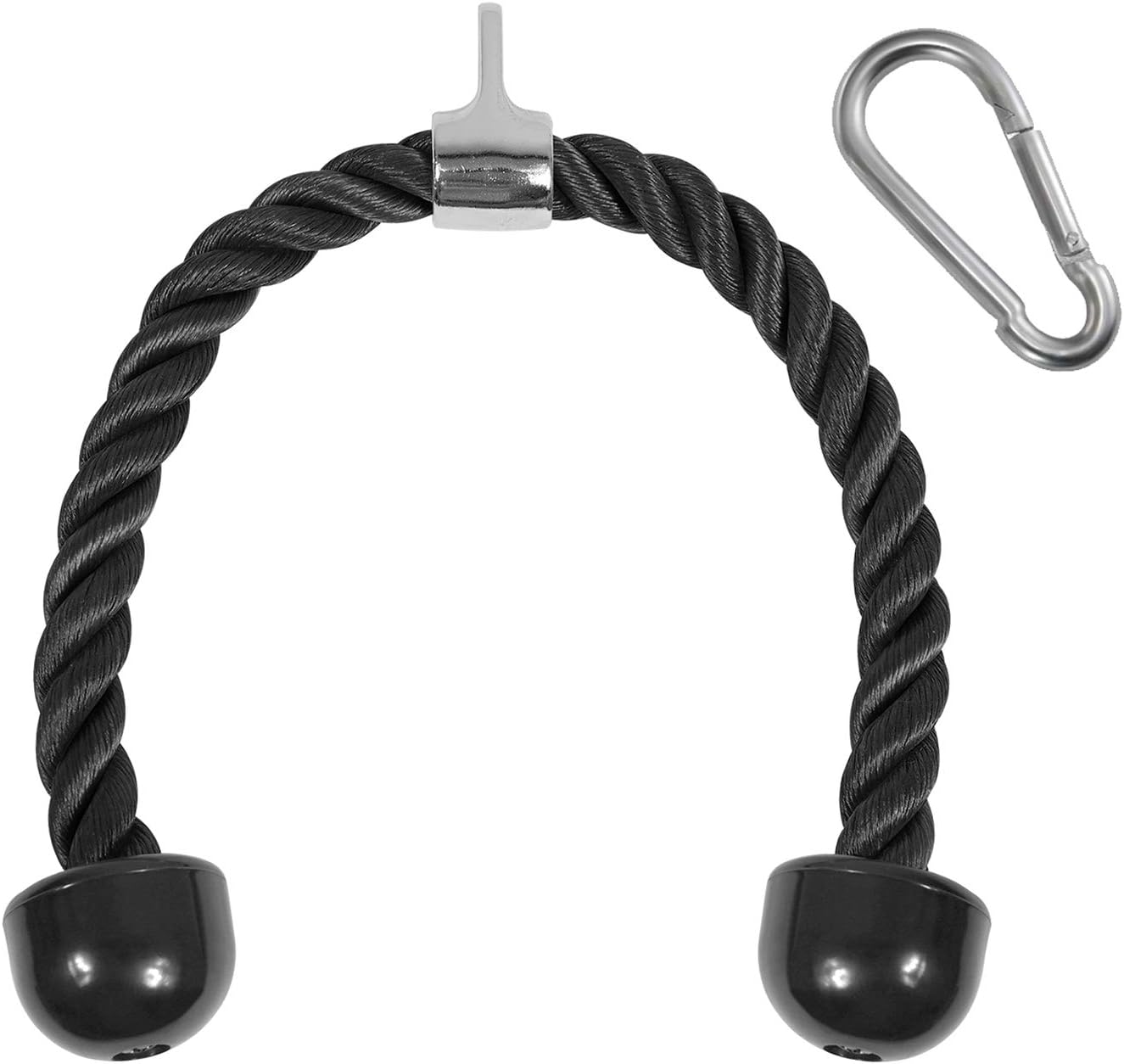 Yes4All Tricep Rope - Exercise Machine Attachment Press Down - 27" Rope Length : Sports & Outdoors
