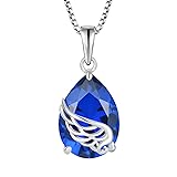 Blaniy Angel Wing Necklace 925 Sterling Silver
