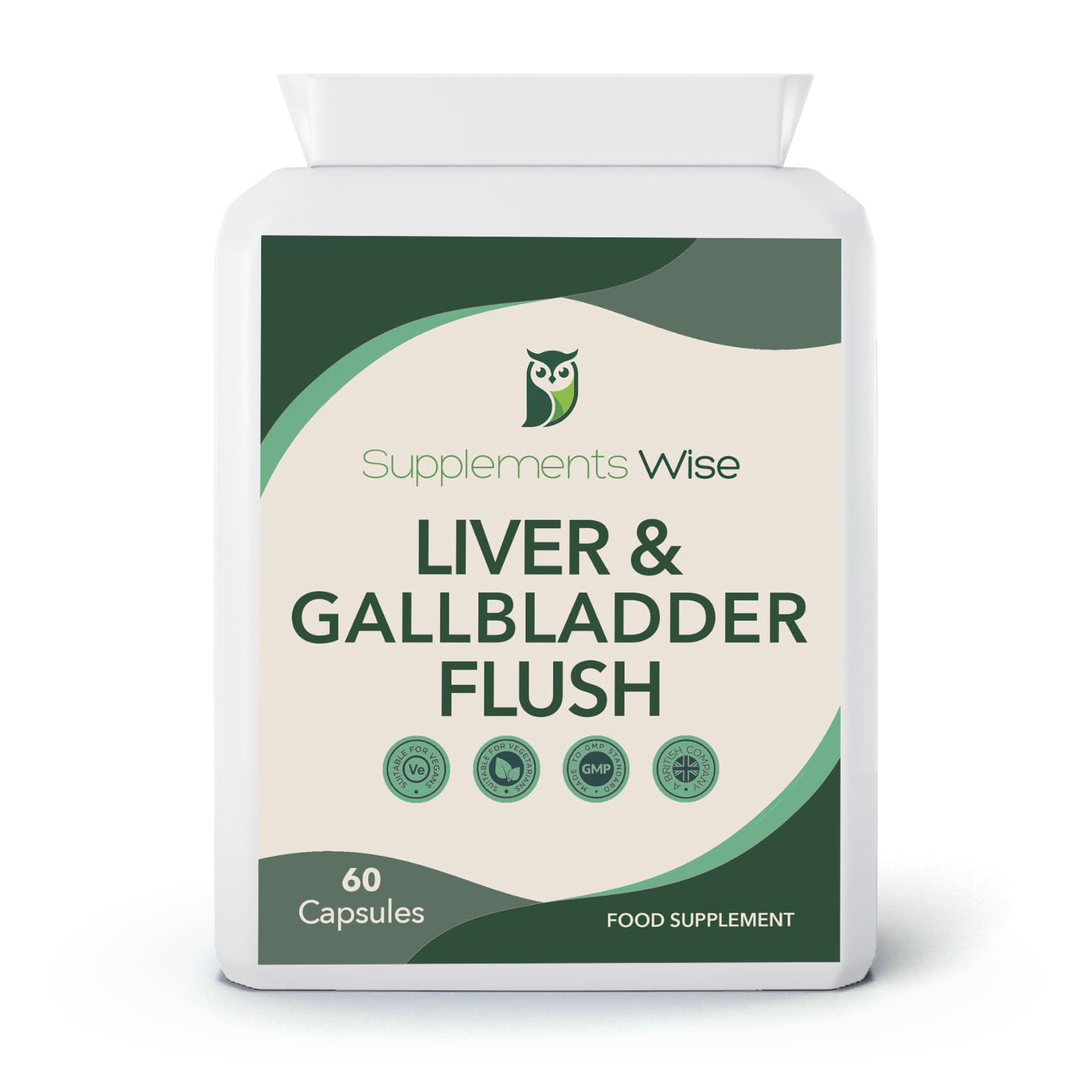 Liver and Gallbladder Flush - Liver Cleanse Detox and Repair Complex - Powerful Gallbladder Support Supplements - 12 Ingredient Detox Formula with Choline, Alpha Lipoic Acid and More - 60 Capsules