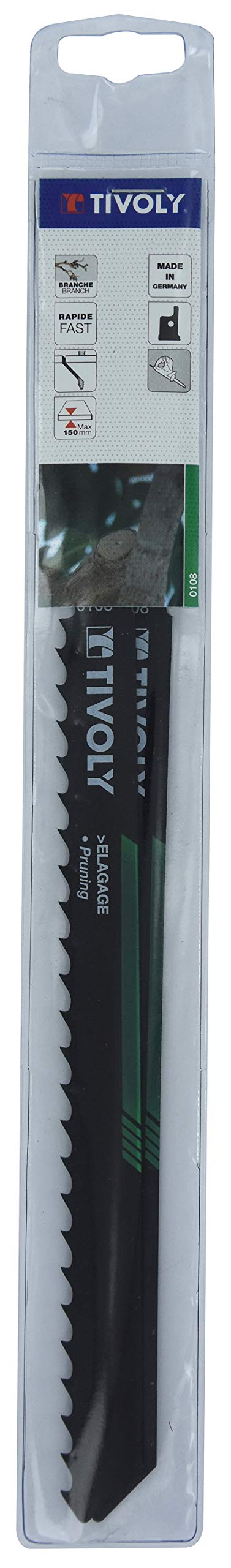 TIVOLY XT505820108 Sabre Pruning Saw Blade X2, UnConcerned