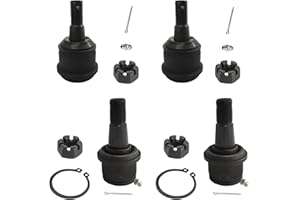 ASTARPRO - 4pcs Front Upper and Lower Ball Joints Compatible with4 wd 2003-2013 Dodge Ram 1500 2500 3500