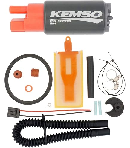 Pompe à Essence électrique Kemso Pour Sea-Doo RXT 2005-2023 - Réf. 13804 - 12V 5 Bar - Neuf Avec Quincaillerie
