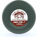 Tamiya 85070 TS-70 Brown Olive Matt Spray Paint 100ml for Models view 5
