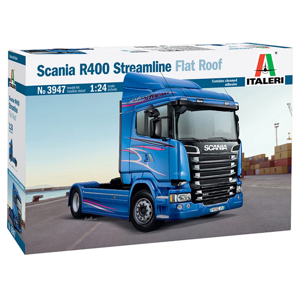 Italeri 1:24 - SCANIA R 400 Stremlin. (flat roof)