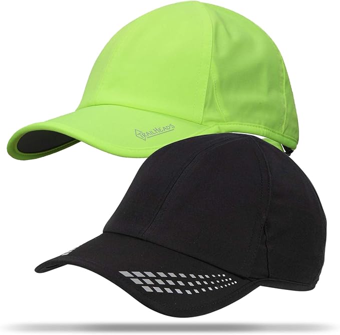TrailHeads Men’s Running Hat with UV Protection Quick Dry Sports Hats for Men UPF 50 Hats