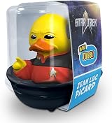 TUBBZ Star Trek Jean-Luc Picard Mini Rubber Duck Collectable Toy 5 cm view 3