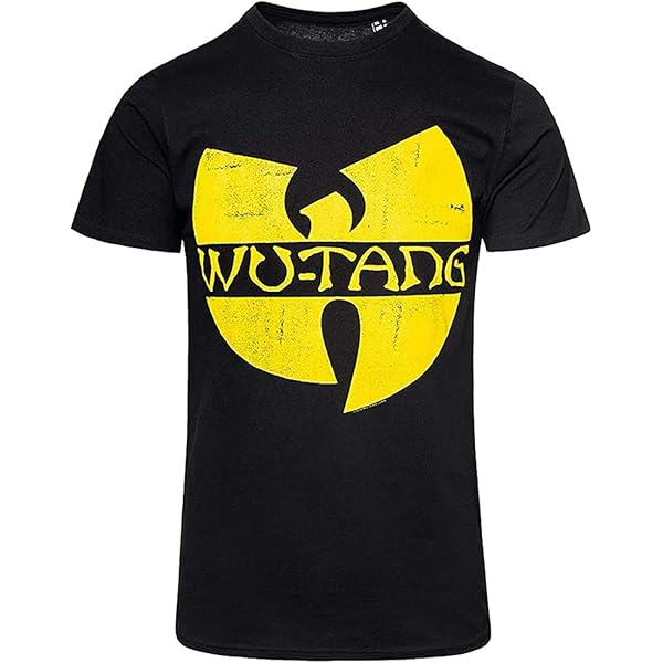 希少 2XL 00's WU-TANG CLAN Logo Tシャツ 2007 Amazon.com: Wu Tang Clan Men's Classic Yellow Logo T-Shirt