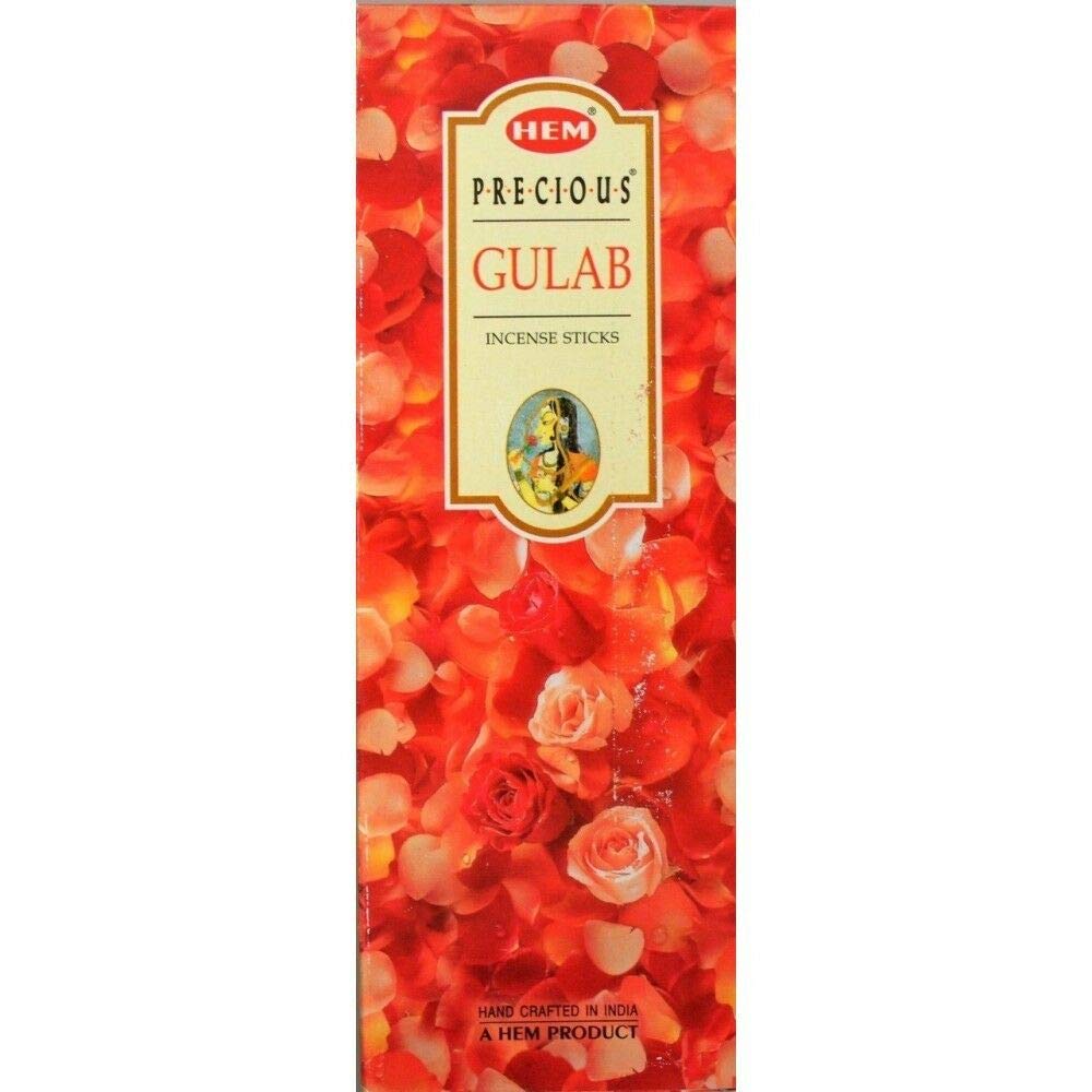Precious Rose Incense - Hem - 1 box of approximately 120 sticks