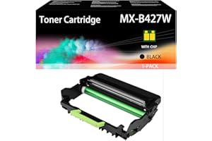 MX-B427W Imaging Unit Drum Unit Replacement (with Chip) for Sharp MX-B427W/MX-B427PW Printer High Print Volume 40000 Pages