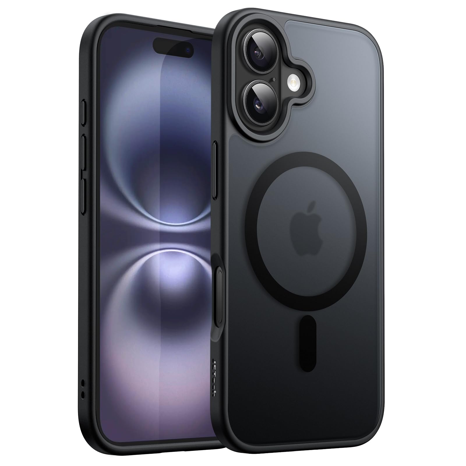 JETech Magnetic Matte Case for iPhone 17 6.3-Inch Compatible with MagSafe